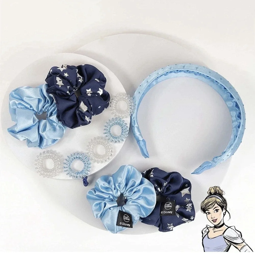 Disney Princess 10pc Girls Hair Accessory Bundle‎ Set Belle Cinderella Ariel